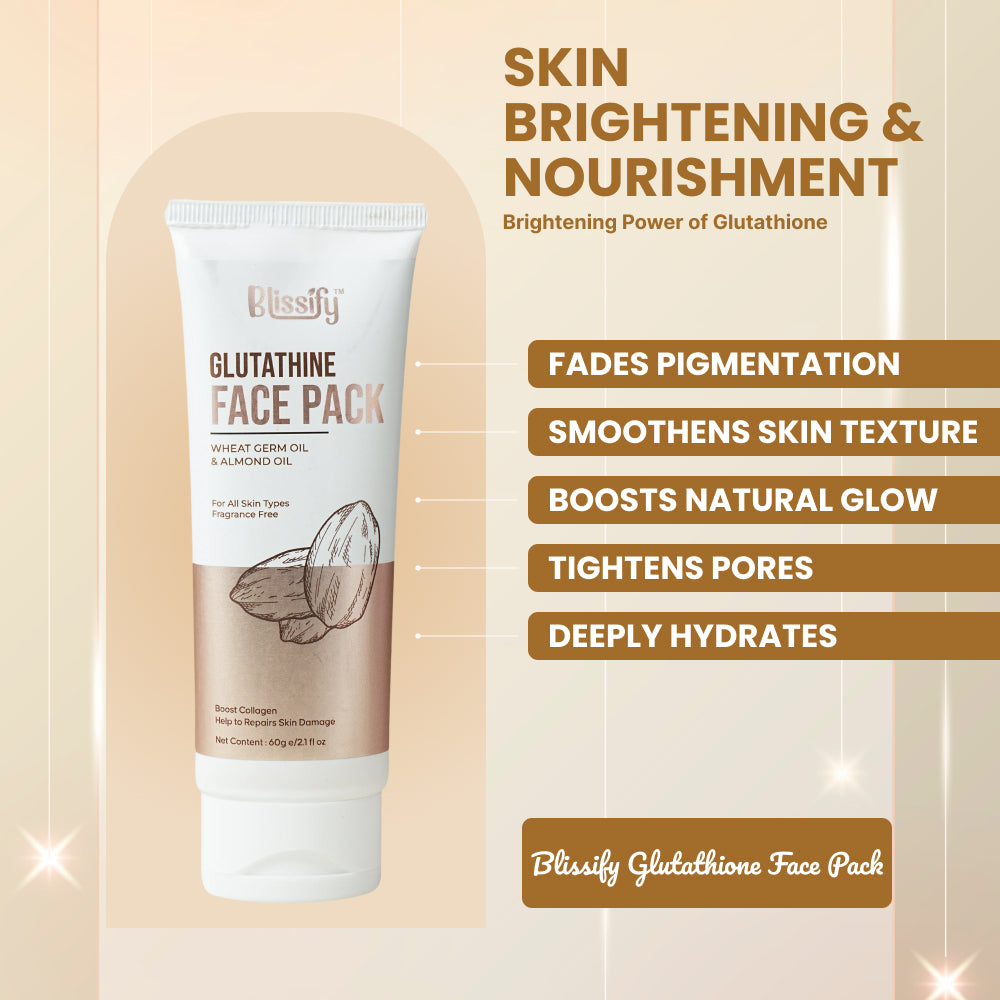 natural glutathione face pack Glutathione Face Scrub & Mask Combo – Blissify Skin Care