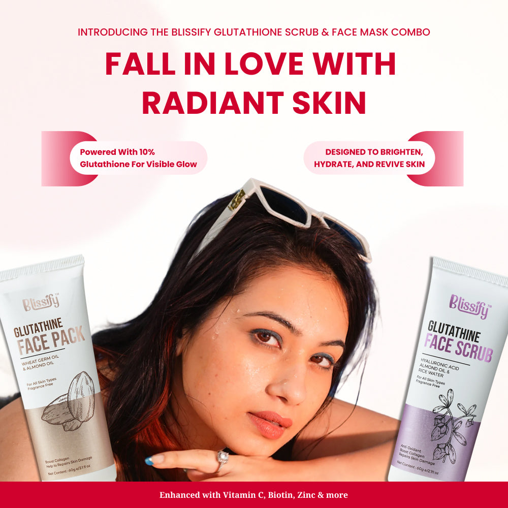 Glutathione Face Scrub & Mask Combo