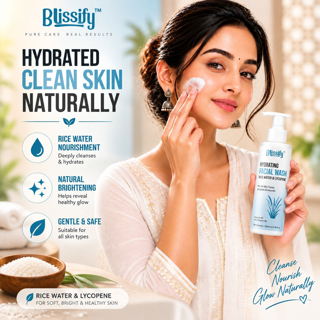 Blissify Rice Water Brightening Face Wash
