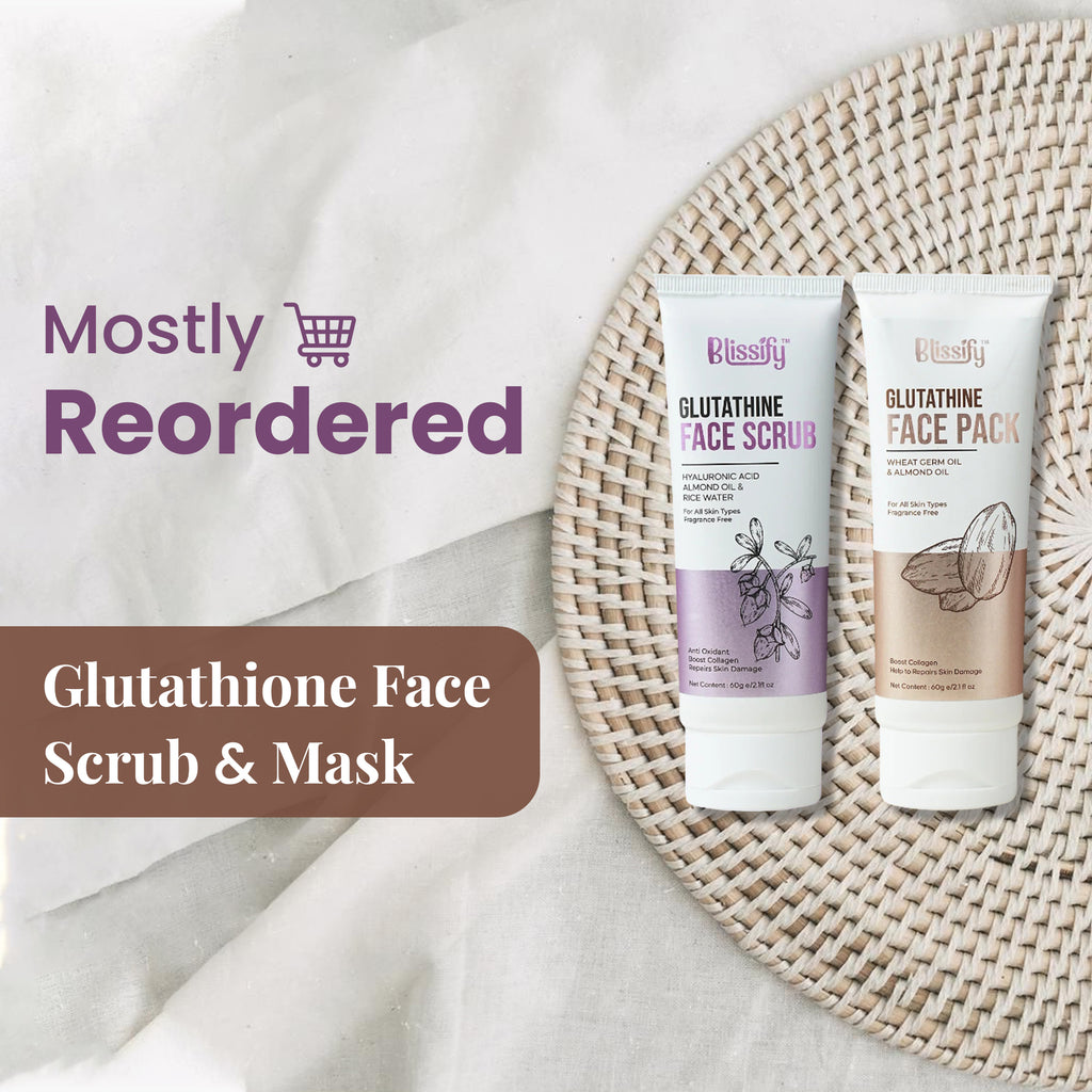 Glutathione Face Scrub & Mask Combo